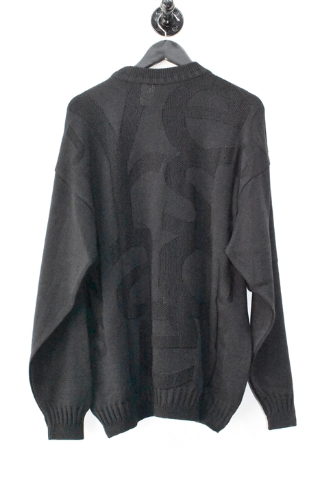 Basic Black Versace Jeans Couture Pullover, size L