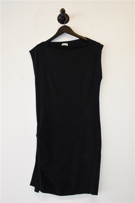 Basic Black Brunello Cucinelli Sheath Dress, size S