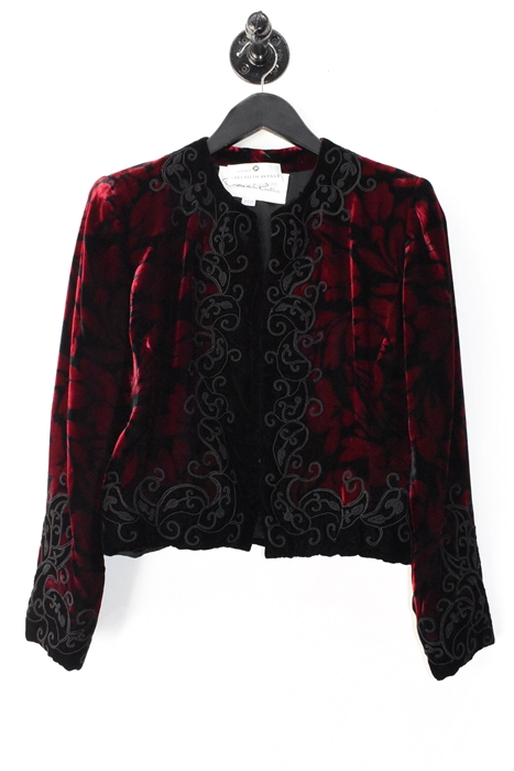 Floral Oscar de la Renta Dress Jacket, size 4