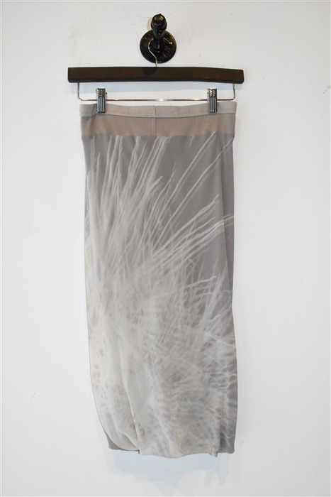 Taupe Rick Owens Pencil Skirt, size S