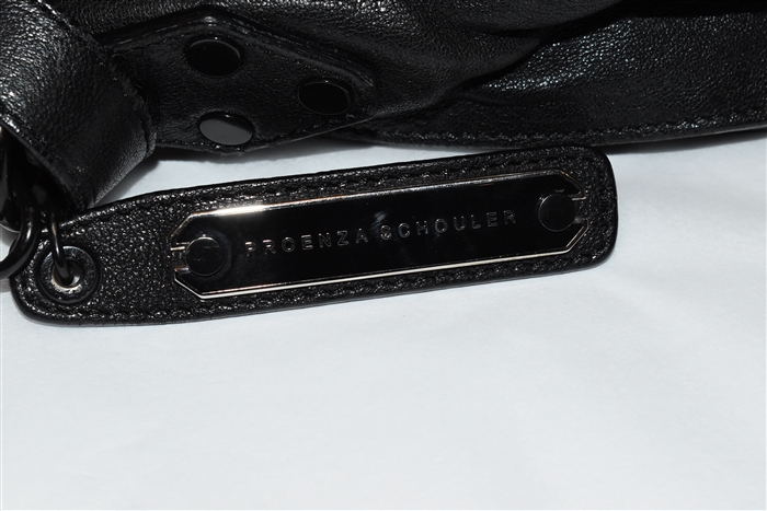 Black Leather Proenza Schouler Cross-Body, size S