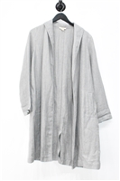 Silver Eileen Fisher Coat, size XS