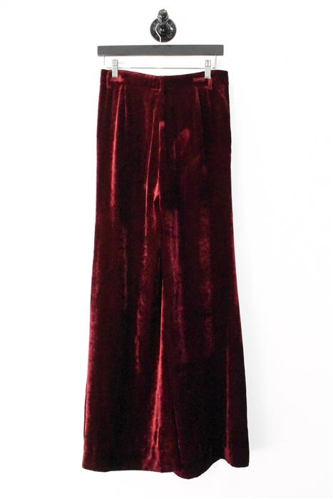 Merlot Emilio Pucci Wide-Leg Trousers, size 4