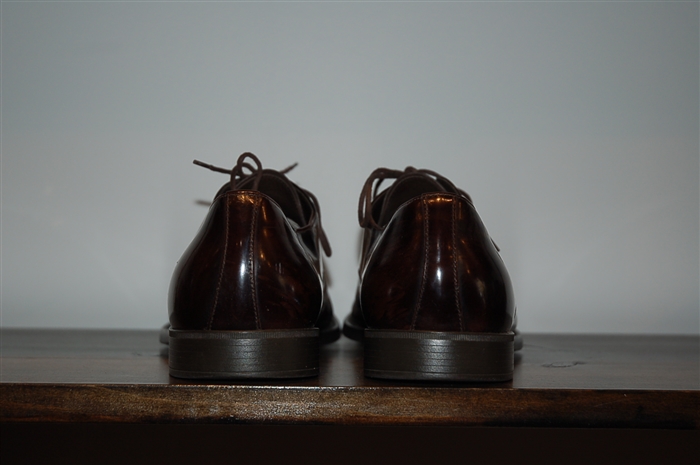 Dark Leather Prada Derby, size 12