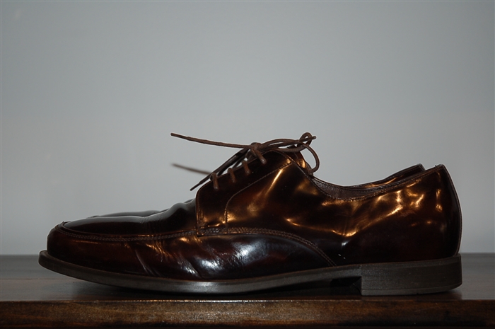 Dark Leather Prada Derby, size 12