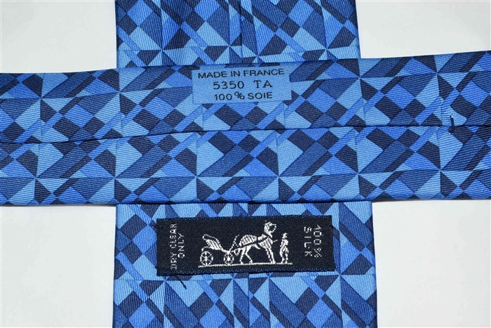 Geometric Hermes Tie, size O/S