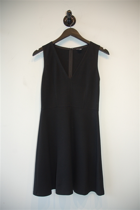 Basic Black Theory A-Line Dress, size 0