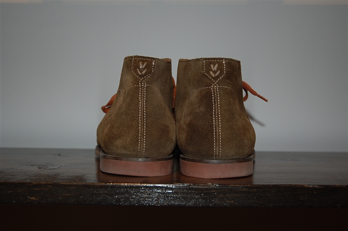 Russet John Varvatos Chukkas, size 8