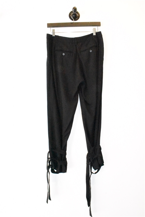 Basic Black Ann Demeulemeester Trousers, size M
