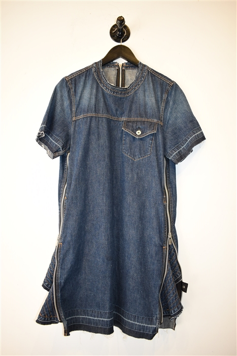 Dark Denim Sacai Denim Dress, size M