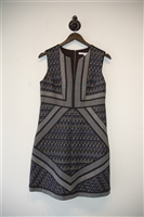 Geometric Diane von Furstenberg Sheath Dress, size 8