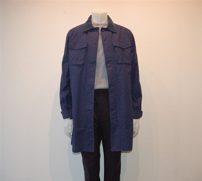 Dark Cobalt White Mountaineering Coat, size M