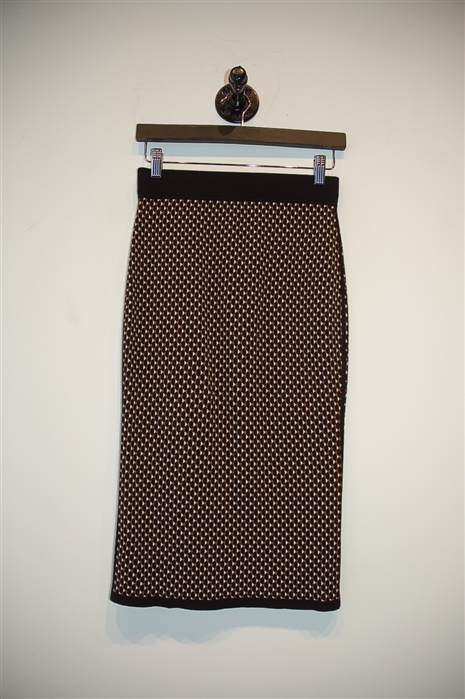 Geometric Michael Kors Collection Pencil Skirt, size XS