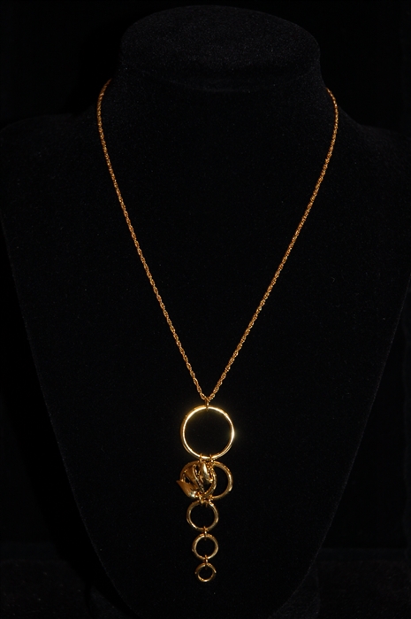 Gold Nina Ricci Necklace, size O/S