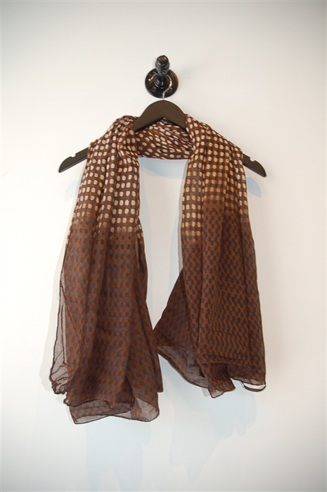 Mixed Browns Seventy Scarf, size O/S