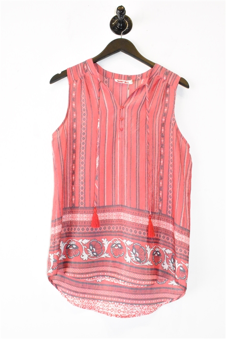 Print Johnny Was Sleeveless, size M