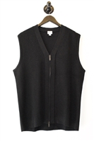 Basic Black Armani Collezioni Vest, size M