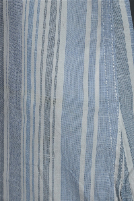 Blue Stripe Paul & Shark Button Shirt, size M