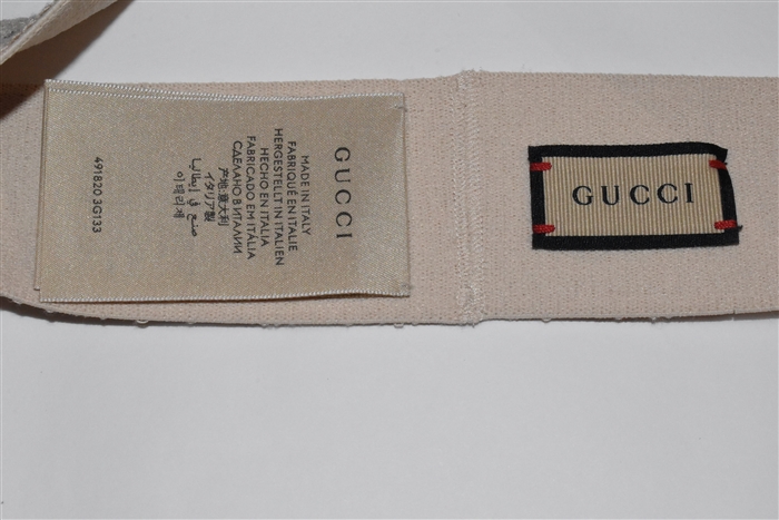 Beige Gucci Headband, size O/S