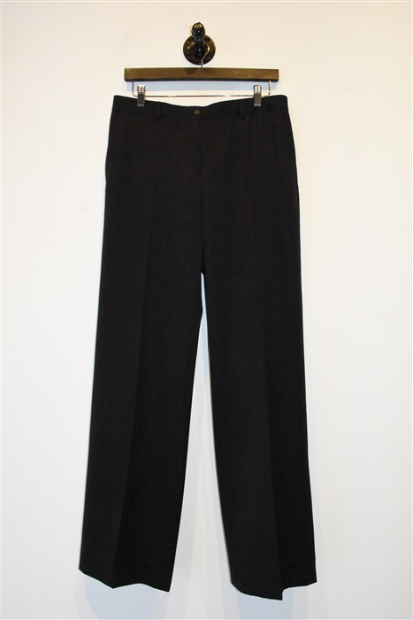 Basic Black Ba&sh Column-Leg Trousers, size L