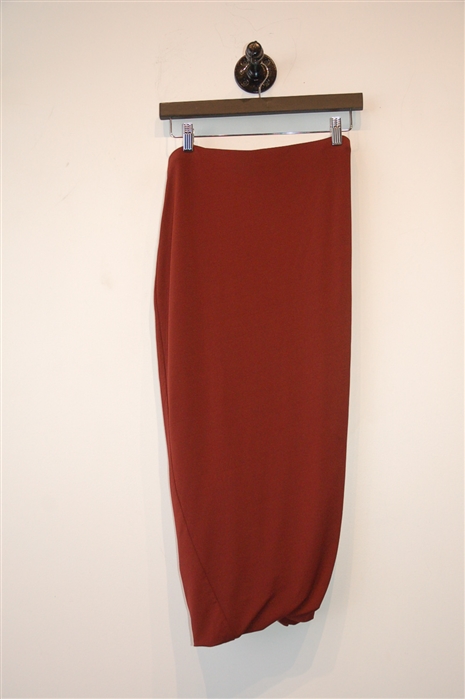 Maroon Alexander Wang - T Midi Skirt, size M