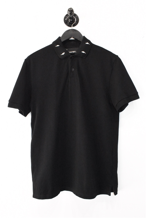 Basic Black Neil Barrett Polo, size M