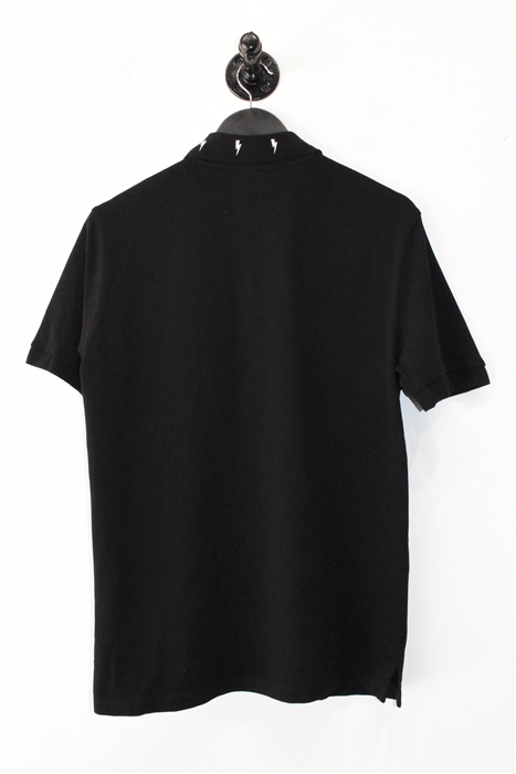 Basic Black Neil Barrett Polo, size M