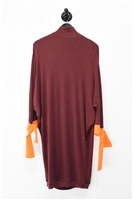 Burgundy Marie Saint Pierre Sweater Dress, size S