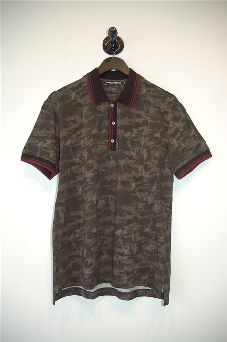 Camouflage Dolce & Gabbana Polo, size L