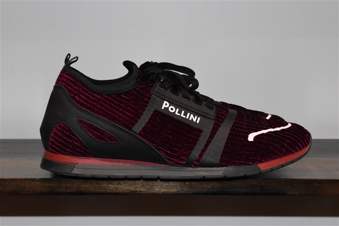 Burgundy Pollini Sneaker, size 10