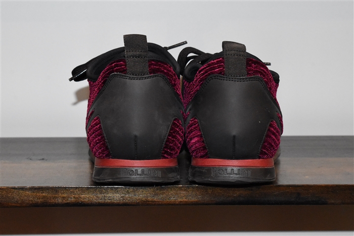 Burgundy Pollini Sneaker, size 10