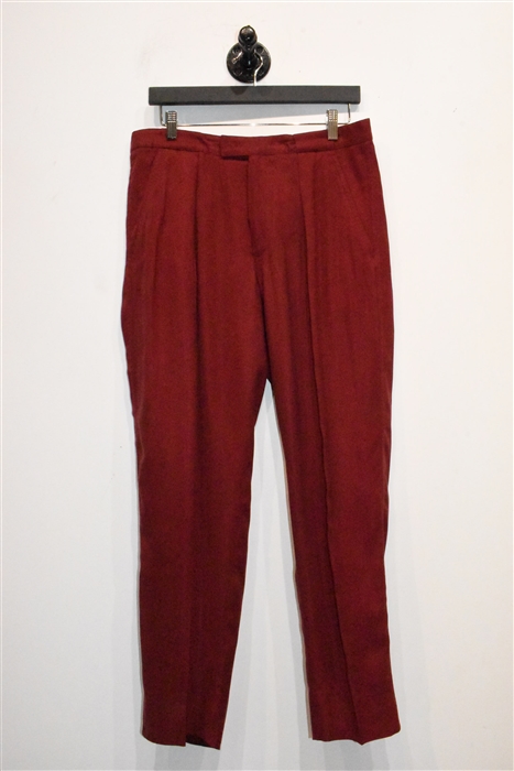 Dark Red Giorgio Armani Trousers, size 32