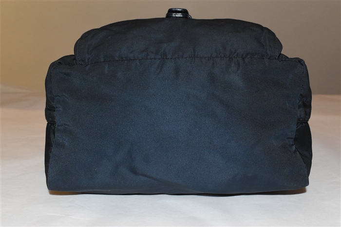 Navy Prada Shoulder Bag, size S
