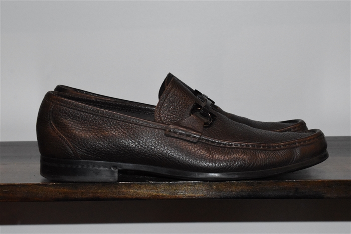 Espresso Salvatore Ferragamo Loafer, size 9.5