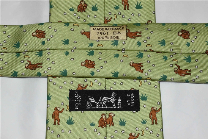 Print Hermes Tie, size O/S