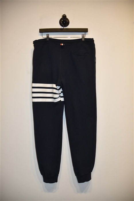 Navy Thom Browne Joggers, size 34