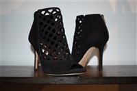Black Suede Jimmy Choo Booties, size 7.5