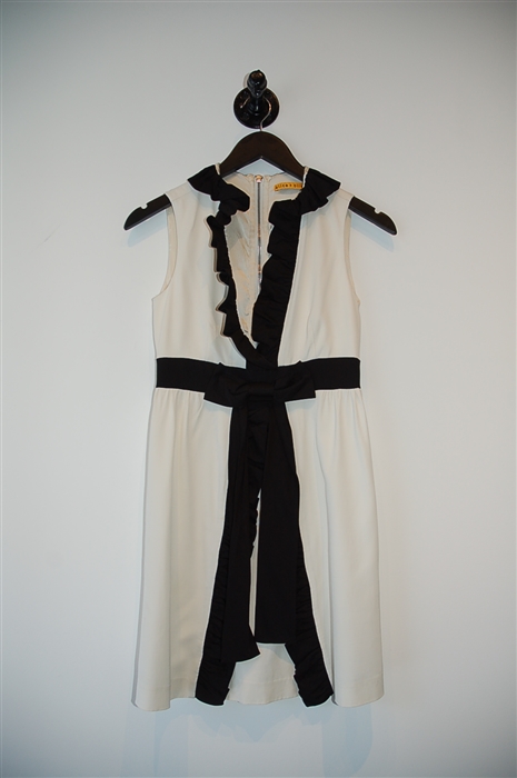 Soft White Alice + Olivia Cocktail Dress, size XS