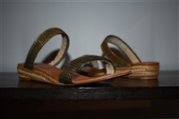 Bronze Christian Louboutin Sandal, size 6