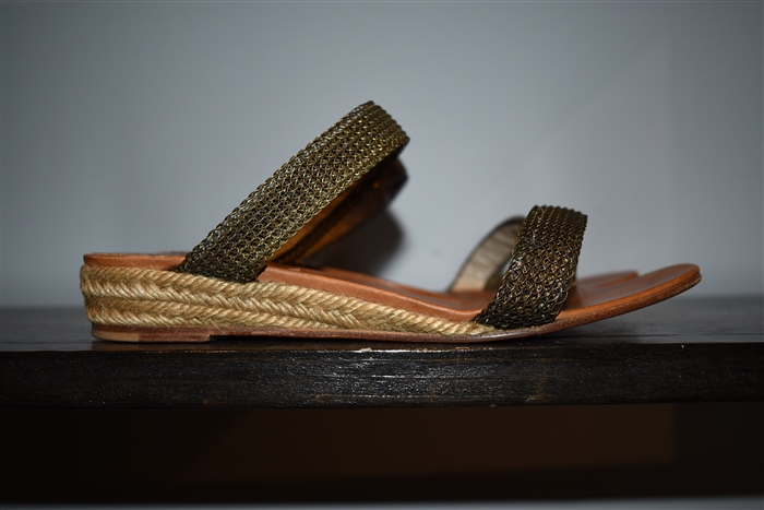 Bronze Christian Louboutin Sandal, size 6