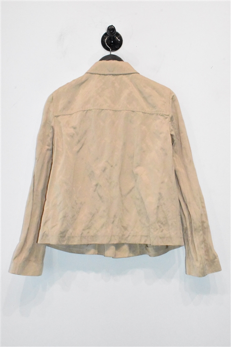Sandy Beige Piazza Sempione Jacket, size 10