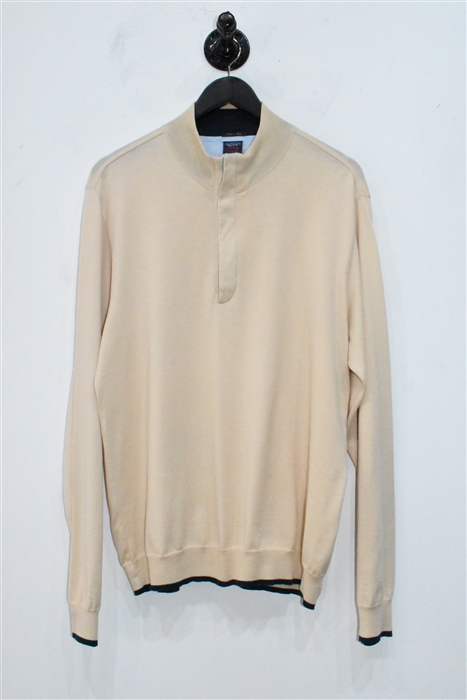 Creamy Beige Paul & Shark Pullover, size L