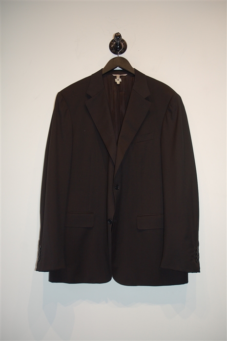 Basic Black Canali Two-Piece Suit, size 48