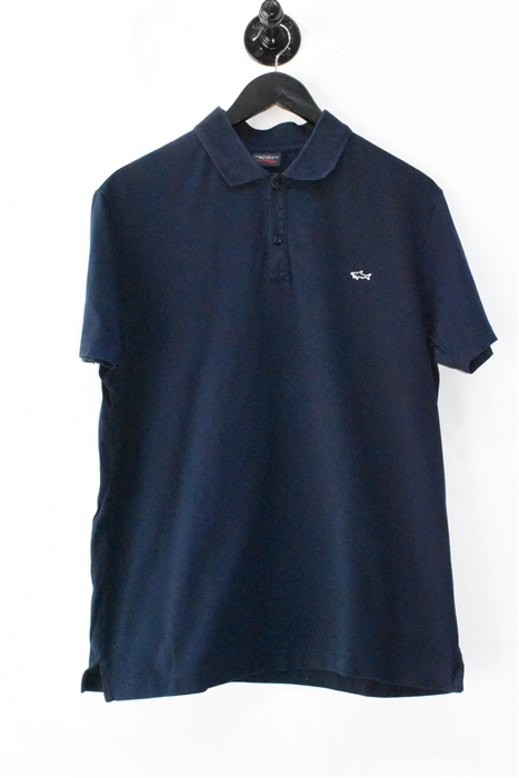 Navy Paul & Shark Polo, size L