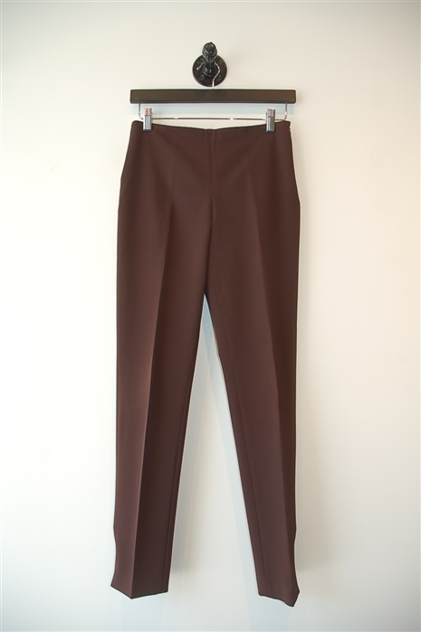 Dark Chocolate Prada Trousers, size 4