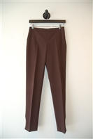 Dark Chocolate Prada Trousers, size 4