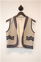 Blue Stripe Emporio Armani Vest, size 8