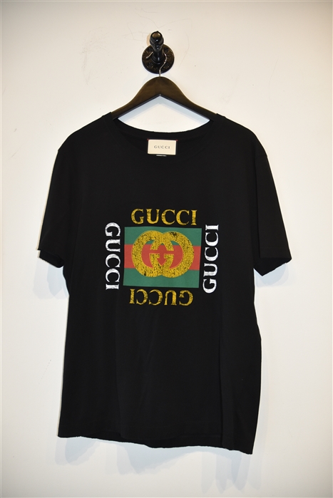 Black Gucci T-Shirt, size M