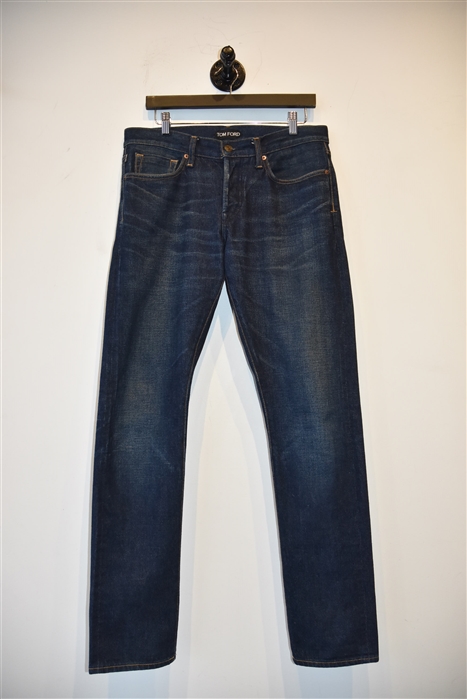 Dark Denim Tom Ford Denim, size 33
