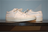 Bright White Common Projects Sneaker, size 8